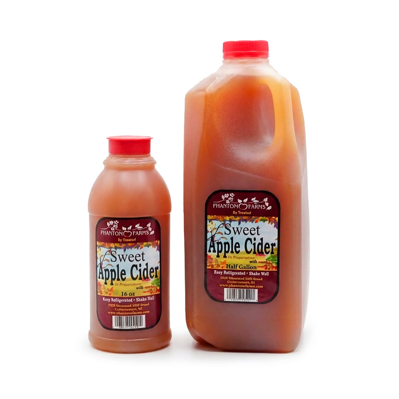 Our signature sweet apple cider